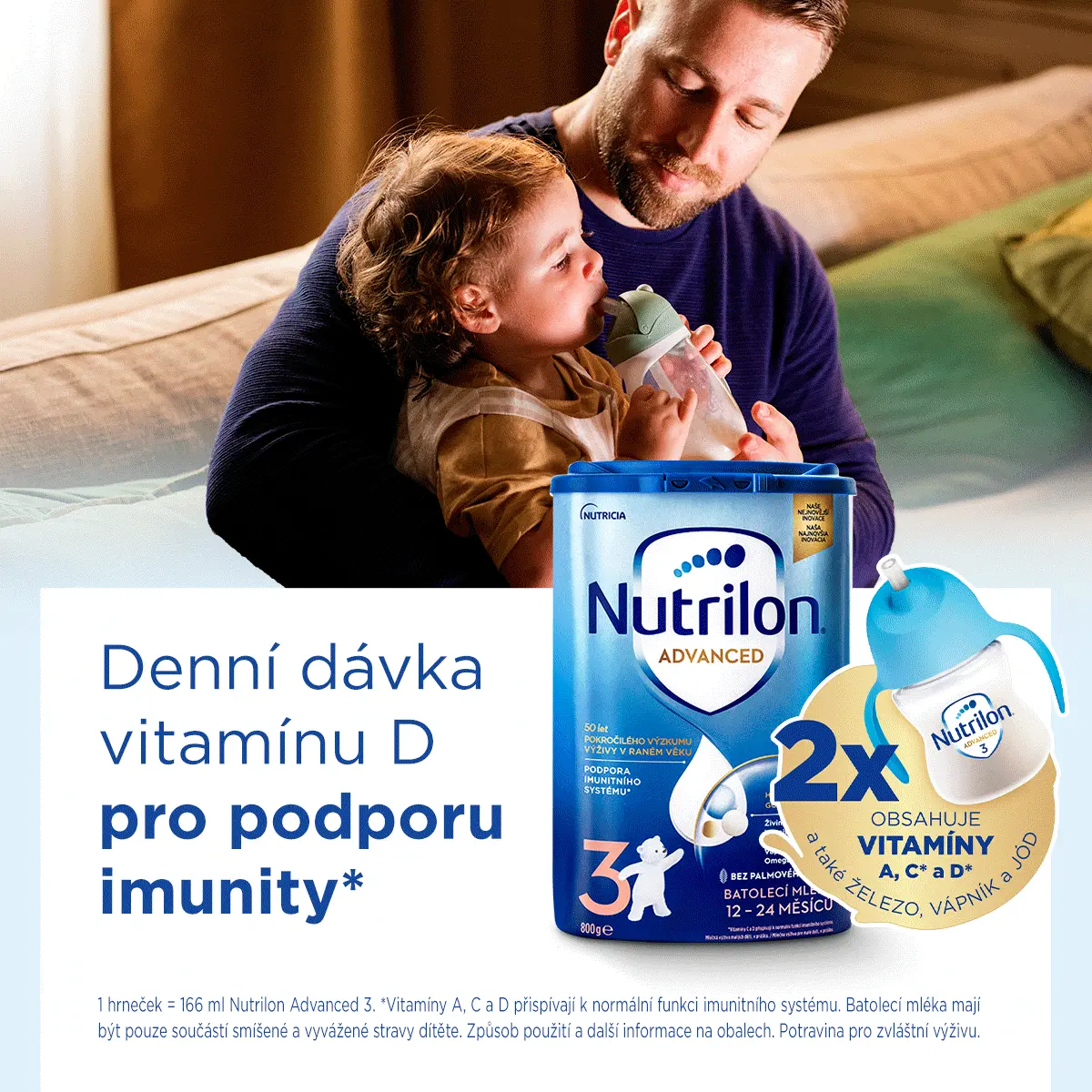 Nutrilon Advanced 2-5> Imunitní systém se začíná formovat v raném věku